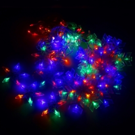 Гирлянда бахрома уличная (наружная) Springos LED Mix, 2.7 м (138) (CL4019) - Фото №4