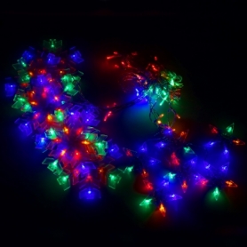 Гирлянда бахрома уличная (наружная) Springos LED Mix, 2.7 м (138) (CL4019) - Фото №7