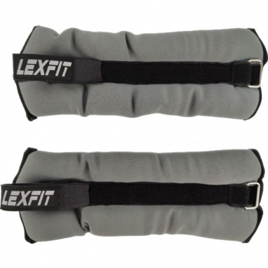 Утяжелители для рук и ног LEXFIT, 2шт по 1кг (LKW-1102-1)