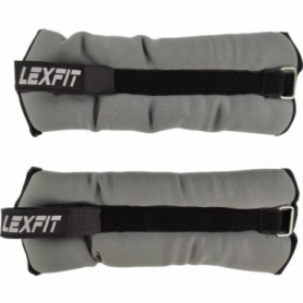 Распродажа*! Утяжелители для рук и ног LEXFIT, 2шт по 1кг (LKW-1102-1)