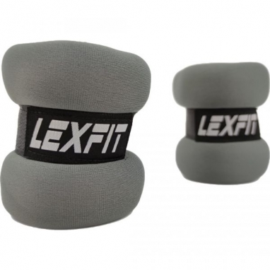 Утяжелители для рук и ног LEXFIT, 2 шт по 0,5кг (LKW-1102-0,5)