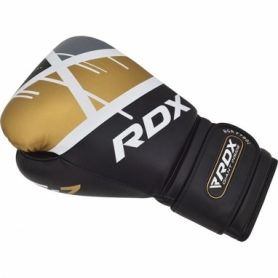 Перчатки боксерские RDX Rex Leather Black - Фото №3