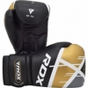 Перчатки боксерские RDX Rex Leather Black - Фото №6