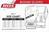 Перчатки боксерские RDX Rex Leather Black - Фото №8