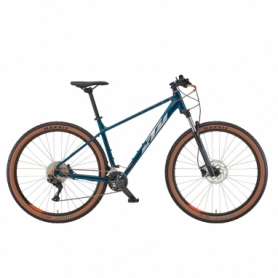 Велосипед горный KTM ULTRA FLITE 29" рама L/48, синий (серебристо-оранжевый), 2022