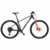 Велосипед горный KTM ULTRA FUN 29" рама M/43, черный матовый (серо-оранжевый), 2022