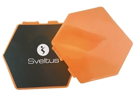 Диски для скольжения (слайдеры) Sveltus Functional Slider + постер (SLTS-0806), 2 шт. - Фото №2