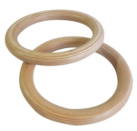Кольца для кроссфита деревянные Sveltus (SLTS-3930) - Фото №2