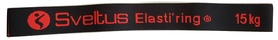 Резинка для фитнеса тканевая Sveltus Elasti'ring черная, 15 кг (SLTS-0155) - Фото №2