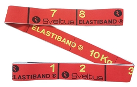 Эспандер для фитнеса Sveltus Elastiband красный, 10 кг (SLTS-0142) - Фото №3