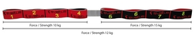 Эспандер для фитнеса регулируемый Sveltus Elastiband 3 Strengths, 10-12-15 кг (SLTS-0100) - Фото №3