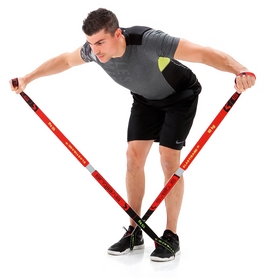 Эспандер для фитнеса регулируемый Sveltus Elastiband 3 Strengths, 10-12-15 кг (SLTS-0100) - Фото №10