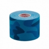 Кинезио тейп в рулоне (Kinesio tape) IVN 5см х 5м, камуфлированный синий (IV-6653KAM-1) - Фото №2
