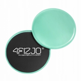 Диски-слайдеры для скольжения (глайдинга) 4FIZJO Sliding Disc, зеленые (4FJ0268)