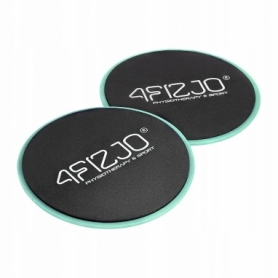 Диски-слайдеры для скольжения (глайдинга) 4FIZJO Sliding Disc, зеленые (4FJ0268) - Фото №2