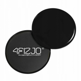 Диски-слайдеры для скольжения (глайдинга) 4FIZJO Sliding Disc, черные (4FJ0269)