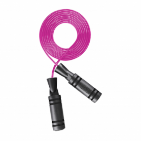 Скакалка с подшипниками 4FIZJO Basic розовая, 2,8 м (4FJ0278)