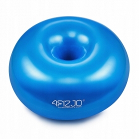 Мяч для фитнеса (арахис) Anti-Burst  4FIZJO Air Ball Donut синий, 50 x 27 см (4FJ0284) - Фото №3