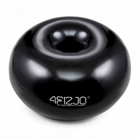 Мяч для фитнеса (арахис) Anti-Burst 4FIZJO Air Ball Donut черный, 50 x 27 см (4FJ0285) - Фото №3