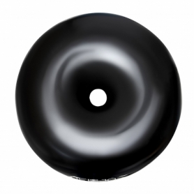 Мяч для фитнеса (арахис) Anti-Burst 4FIZJO Air Ball Donut черный, 50 x 27 см (4FJ0285) - Фото №4