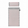 Коврик акупунктурный с валиком (Аппликатор Кузнецова) 4FIZJO Grey/Pink, 72 x 42 см (4FJ0287) - Фото №8