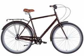 Велосипед городской Dorozhnik COMFORT MALE PH - 28", рама - 22", коричневый (OPS-D-28-294)