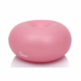 Мяч для фитнеса (пончик) Majestic Sport Air Ball Donut розовый, 50 x 28 см (GVP5030/P)