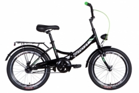 Велосипед складной Formula SMART - 20", черно-зеленый  (OPS-FR-20-065)