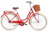 Велосипед городской женский Dorozhnik RETRO - 28", рама - 19", оранжевый  (OPS-D-28-307)