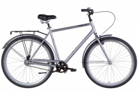 Велосипед городской Dorozhnik COMFORT MALE St - 28", рама - 22", серый (OPS-D-28-285)