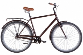 Велосипед городской Dorozhnik COMFORT MALE St - 28", рама - 22", коричневый (OPS-D-28-288)