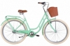 Велосипед городской женский Dorozhnik RETRO St - 28", рама - 19", светло-зеленый (OPS-D-28-309)