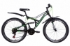 Велосипед горный Discovery CANYON - 26", рама - 17,5", черно-зеленый с белым (OPS-DIS-26-346)