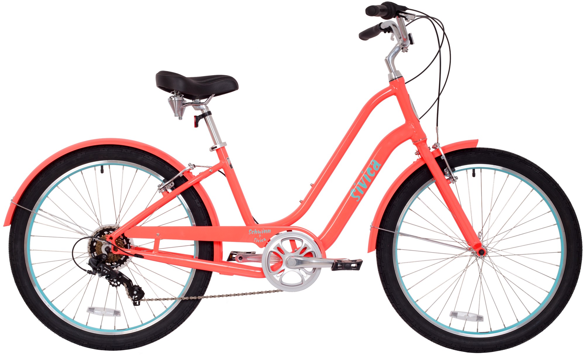 Велосипед городской женский Schwinn SIVICA 7 Women - 26", коралл (SKD ...