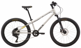 Велосипед подростковый горный Pride GLIDER 4.3 RAW - 24", ALL/YELLOW (SKD-51-90)