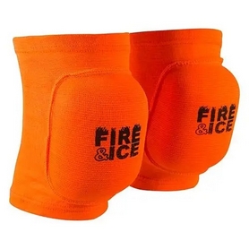 Наколенники волейбольные Fire&Ice, оранжевые (FR-075)