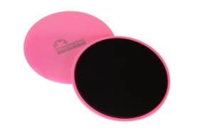 Диски-слайдеры для скольжения (глайдинга) Majestic Sport Sliding Disc розовый (GVA5035_I) - Фото №2