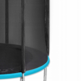 Батут с защитной сеткой и лестницей 4FIZJO Classic Black/Blue 8FT, 252 см (4FJ0303) - Фото №10