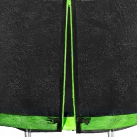 Батут с защитной сеткой и лестницей 4FIZJO Classic Black/Green 8FT, 252 см (4FJ0304) - Фото №8