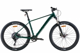 Велосипед горный 27.5" Leon XC-40 AM Hydraulic lock out HDD 2022 (зеленый с черным (м))