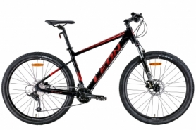 Велосипед горный 27.5" Leon XC-70 AM Hydraulic lock out HDD 2022 (черный с красным (м))