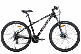 Велосипед горный 29" Leon TN-90 AM Hydraulic lock out DD 2022 (черный с серым)
