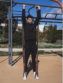 Эспандер для фитнеса универсальный Sveltus Multi Elastiband черный, 30 кг (SLTS-0123) - Фото №19