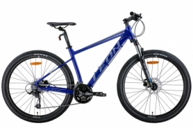 Велосипед горный 27.5" Leon XC-80 AM Hydraulic lock out HDD 2022 (синий с серым)
