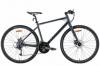 Велосипед гибридный 28" Leon HD-80 DD 2022 (серый с черным (м))