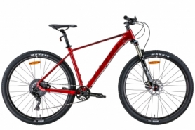 Велосипед горный AL 29" Leon TN-40 AM Hydraulic lock out HDD 2022 (красный с черным)