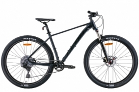 Велосипед горный 29" Leon TN-50 AM Hydraulic lock out HDD 2022 (серый с черным (м))