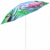 Зонт пляжный с регулируемой высотой и наклоном Springos голубой, 180 см (BU0021) - Фото №2