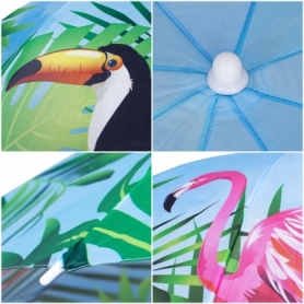 Зонт пляжный с регулируемой высотой и наклоном Springos голубой, 180 см (BU0021) - Фото №4