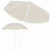 Зонт пляжный с регулировкой высоты Springos бежевый, 160 см (BU0018)
